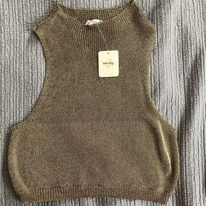 Free People summer racer back top New With Tags